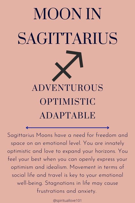 Sagittarius Moon Reading and Personality Sagittarius Moon Sign, Emotional Character, Sun Sagittarius, Zodiac Sagittarius Facts, Astrology Meaning, Sagittarius Moon, Gemini Rising, Moon Reading, Pisces And Sagittarius