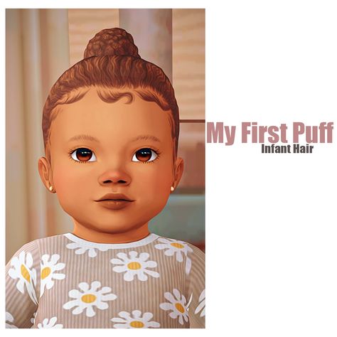 Sims Infants, Infants Cc, Toddler Hair Sims 4, Sims 4 Curly Hair, Infant Cc, Four One Direction, Hair Base, Sims Baby, Cc Hair