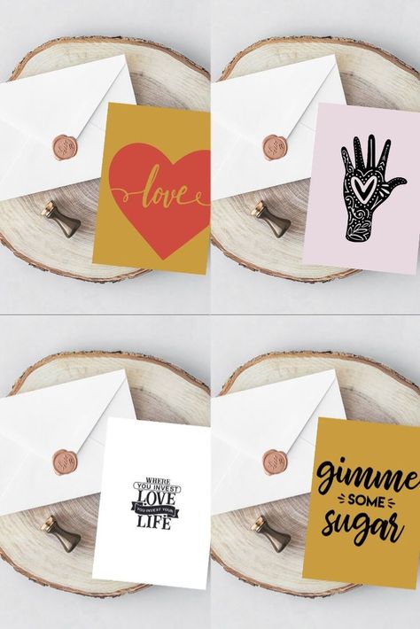 Gimme Some Sugar Card Bundle - Love Cards- 4 Pack Bundle Greeting Cards Gimme Some Sugar, Retirement Parties, Love Cards, Wedding Shower, Celebration Of Life, Party Time, Bachelorette Party, Party Themes, Bundles