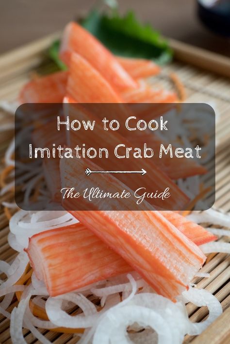 👩🏼‍🍳 How to #cook imitation crab meat: The ultimate guide!  👩🏼‍🍳 Baked Crab Meat, Surimi Crab Recipes, Cooking Crab Meat, How To Cook Crab Meat, Fake Crab Recipes, Imation Crab Meat Meals, Fake Crab Meat Recipes, Artificial Crab Meat Recipes, Imation Crab Recipes