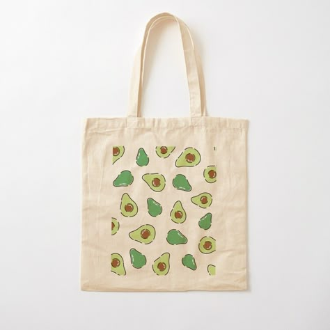 Hand Painted Tote Bags Art, Tote Bag Design Diy Paint, Tod Bag, Indie Bag, Diy Tote Bag Design, Avocado Pattern, Handpainted Tote Bags, Canvas Bag Diy, Canvas Bag Design