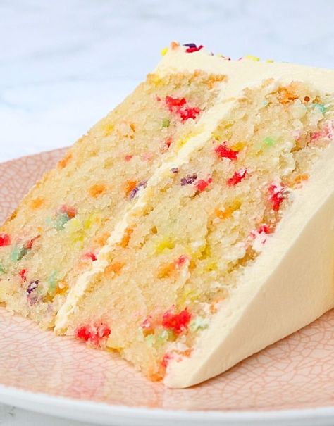 Funfetti cake - Cakes by MK Cakes By Mk, Chocolate Fudge Frosting, Chocolate Sheet Cake, Butter Cake Recipe, Fudge Frosting, Confetti Cake, Peanut Butter Cake, Cake Recipes From Scratch, Funfetti Cake