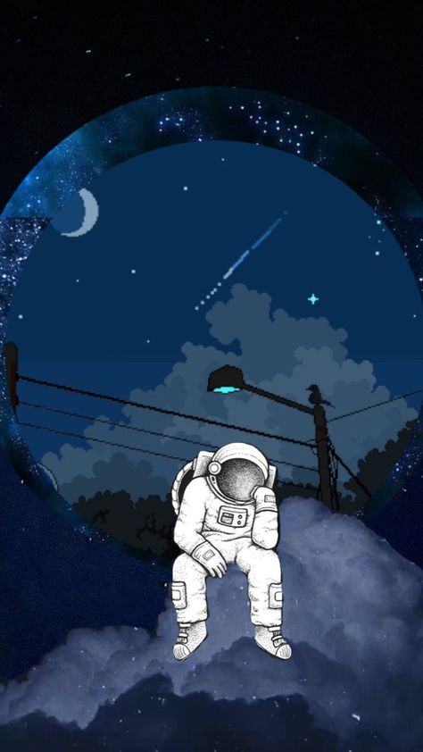 #space#blue#pretty#astronaut Space Astronaut Aesthetic, Astronaut Aesthetic, Blue Astronaut, Blue Aesthetic Wallpaper, Wallpaper Sunset, Astronaut Wallpaper, Space Astronaut, Blue Space, Astronauts In Space