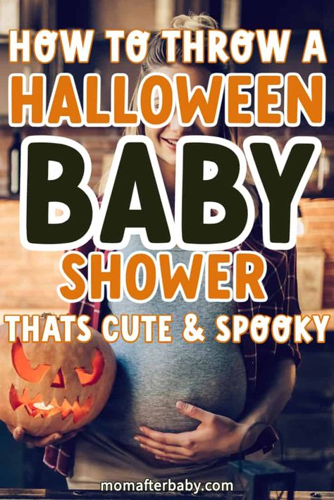 Baby Shower In October, Halloween Shower Ideas, Halloween Baby Shower Ideas, Cricut Baby Shower, October Baby Showers, Halloween Gender Reveal, Baby Boy Halloween, Halloween Baby Shower Theme, October Baby