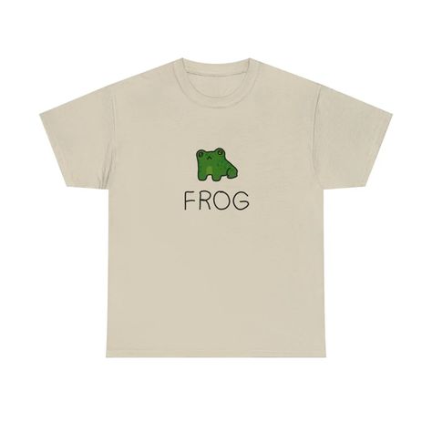 I made a shirt! Please check it out! Cute Frog Clothes, Frog Merch, Frog Shirt Aesthetic, Frog Shirt, Frog T Shirt, Frog On Skateboard T-shirt, Frosch Illustration, Zebra Shirt, Frog Tee Shirt