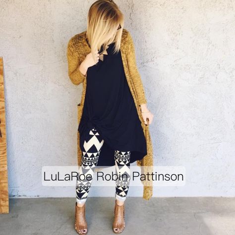 This is a go to outfit for me. I am wearing my Lularoe Carly with a Lularoe sarah cardigan and some fun Lularoe leggings! @lularoerobinpattinson https://www.facebook.com/groups/LularoeRobinPattinson/ Lula Outfits, Lula Roe, Lularoe Outfits, Lularoe Styling, Lula Roe Outfits, Outfits Casual, Style Outfits, Fall Winter Outfits, Leggings Fashion