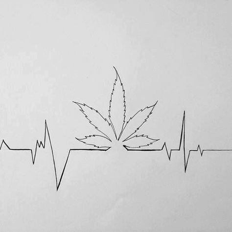 Weed Beat Tato 3d, Trippy Drawings, Leaf Drawing, Tattoo Art Drawings, Funny Drawings, Tattoo Design Drawings, Tattoo Stencils, Cool Art Drawings, Art Drawings Simple