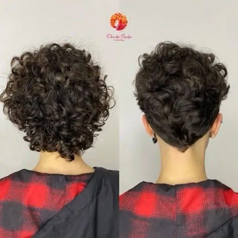 Pixie Cut Curly Hair, Curly Pixie Cut, Wavy Pixie Cut, Curly Pixie Hairstyles, Short Curly Pixie, Curly Pixie Haircuts, Wavy Pixie, Pixie Cut With Bangs, Crochet Skull