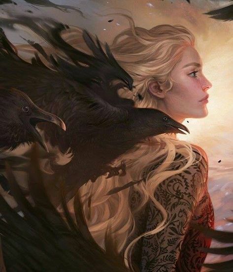 An Enchantment of Ravens Charlie Bowater Book Cover, An Enchantment Of Ravens Aesthetic, Charlie Bowater Art, Morrigan Fanart, Fantasy Cover Art, Raven Woman, Enchantment Of Ravens, Charlie Bowater, Raven Art