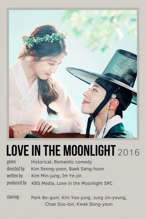 Kdrama 2016, Love In The Moonlight Kdrama, Love In The Moonlight, Horror Movies List, Korean Series, Kwak Dong Yeon, Drama List, Night Film, Movies List