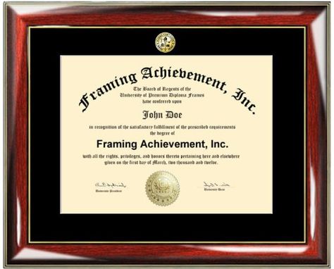 Certificate Frame  Premium Glossy Prestige with Gold Accents University Diploma Frame  Choice of College Major Gold Seal Insignia  Single Black Mat  College Degree Frame -- Check this awesome product by going to the link at the image. Degree Frame, School Certificate, College Major, Graduation Frame, Graduation Diploma, College Majors, Certificate Frames, College Diploma, Diploma Frame