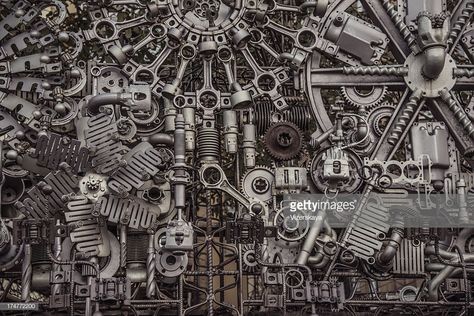 Stock Photo : machinery background Auto Service Center, Surface Modeling, Still Life Photos, Steampunk Art, Abstract Images, Abstract Photos, Sculpture Installation, Free Art, Photo Illustration