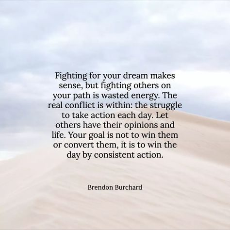 Brendan Burchard, Take Action, Make Sense, Dreaming Of You, Let It Be