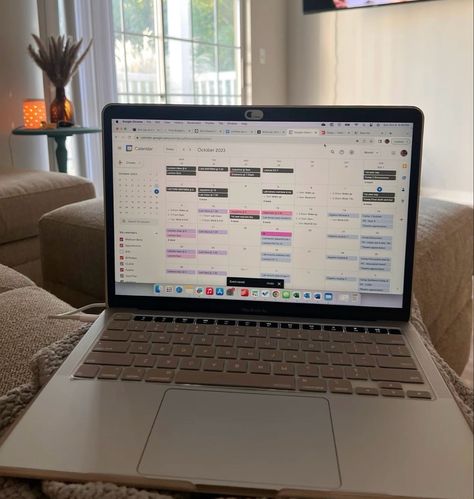 Google calendar inspo Google Calendar Aesthetic, Apush Notes, Stem Major, Google Agenda, Student Diary, Laptop Organization, Full Calendar, I Hate School, Hate School