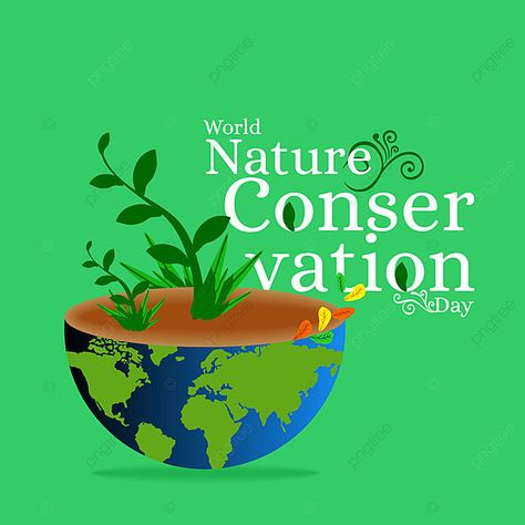 World Nature Conservation Day Banner And Poster For Social Media Print World Nature Conservation Day Poster, World Conservation Day, World Nature Conservation Day, Nature Conservation Day, Happy Christmas Greetings, Cherry Blossom Wedding Invitations, World Nature, Banner Drawing, Happy Easter Card