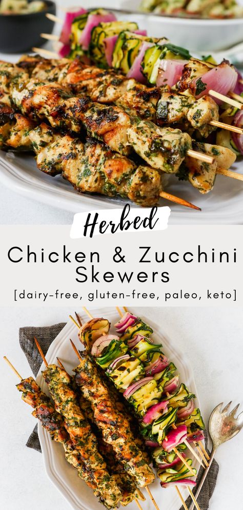 Summer Kebab Recipes, Healthy Grilled, Grilling Skewers Ideas, Grill Skewer Recipes, Zucchini Kabobs, Chicken Squewers Recipes, Skewers Recipes, Healthy Grilled Recipes, Skewer Ideas