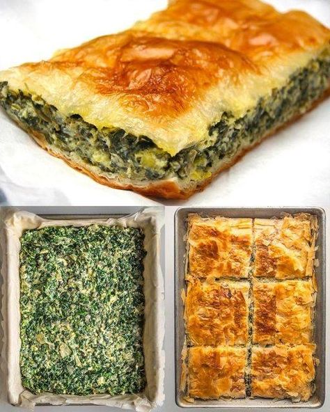 GREEK KETO SPANAKOPITA - Dieter24 Spanakopita Recipes Easy, Greek Spanakopita Recipes, Keto Greek Recipes, Keto Spanakopita Recipe, Keto Spinach Pie Recipe, Spanokita Recipe Greek, Keto Spanakopita, Greek Keto Spanakopita, Greek Vegetables