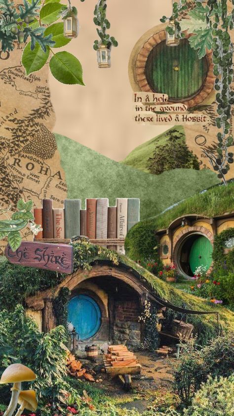 Shire Aesthetic, Dotted Drawings, Black Cat Art, Hobbit House, The Shire, Wonderland Wedding, Movie Wallpapers, Harry Potter Art, Middle Earth