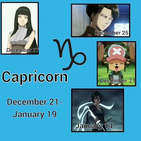 Capricorn anime characters Capricorn Anime Characters, Aquarius And Sagittarius, Libra And Taurus, Aries And Aquarius, Pisces And Scorpio, Zodiac Characters, Anime Zodiac, Capricorn And Virgo, Zodiac Signs Pisces