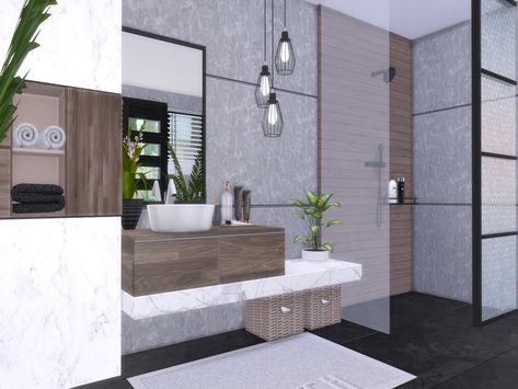 Sims 4 Bathroom Decor, Sims 4 Cc Clutter Bathroom, Sims 4 Modern Bathroom, Ts4 Furniture Cc Bathroom, Sims 4 Scandinavian Cc, Sims 4 Mods Furniture Bathroom, Sims 4 Cc House Decor Bathroom, Cc Bathroom Sims 4, Sims 4 Cc Furniture Functional Bathroom