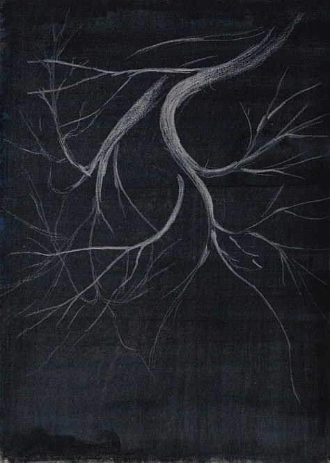 It is possible to use watercolor pencils to paint paper black (or any dark color,) then draw over it. Air Drawing, John Kenn, Realistic Eye Drawing, Pencil Trees, Pencil Drawing Tutorials, Black Paper Drawing, Art Advice, Paint Paper, Palette Art