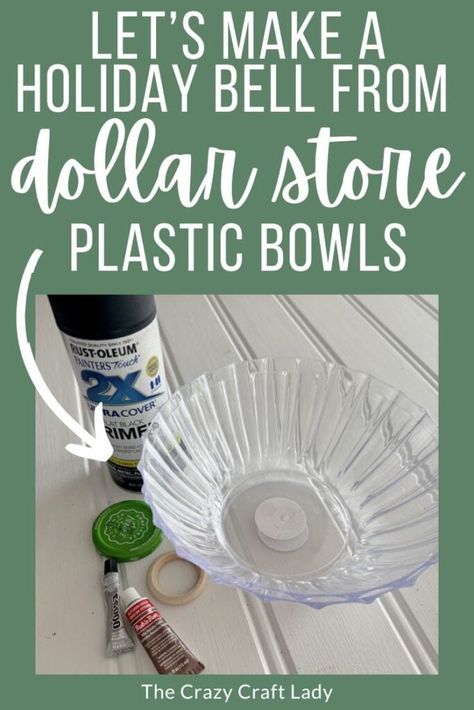 Dollar Store Plastic Bowl Crafts, Christmas Ornament Bowls, Dollar Tree Plastic Bowls Diy, Dollar Tree Bowl Ornaments Diy, Dollar Tree Bowl Ornaments, Dollar Tree Bowls, Fishbowl Craft, Spray Paint Plastic, Crazy Crafts