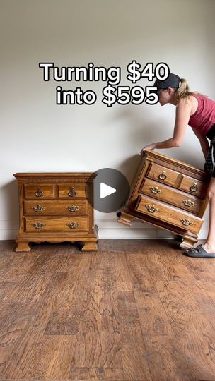 931K views · 9K reactions | I wanted to keep the vintage feel but make it ✨better✨. What do you think? Products linked in the comments! | Refurbishedish | Sabrina Carpenter · Good Graces Mid Century Modern End Table Makeover, Wood Furniture Refinishing, Mcm Furniture Flip, Adding Legs To Furniture, Mcm Furniture Makeover, Diy Side Table Makeover, Painting Old Furniture Ideas, Easy Diy Furniture Projects, Mid Century Furniture Makeover