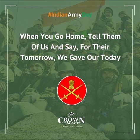 A Big Salute To Indian Army On Occasion Of #IndianArmyDay :) - http://ift.tt/1HQJd81 Indian Army Day, Sandeep Maheshwari Quotes, India Quotes, Indian Armed Forces, Indian Army Special Forces, Indian Army Quotes, Army Wallpapers, Indian Army Wallpapers, Indian Defence