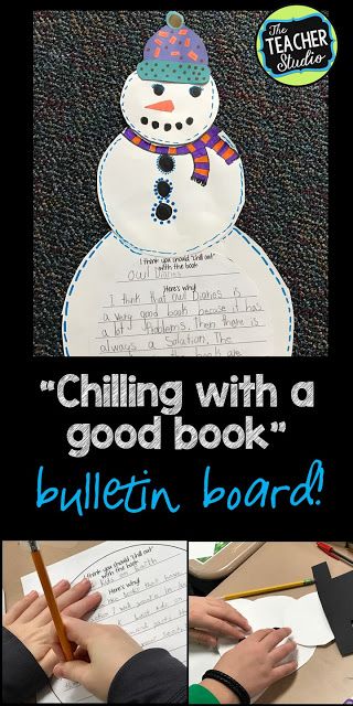 Winter Craftivity, Book Bulletin Board, Upper Elementary Activities, Snowman Writing, Winter Bulletin Board, Winter Bulletin, Creative Writing Activities, Winter Bulletin Boards, 3rd Grade Writing