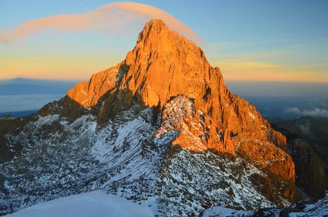 Hello In French, Mt Kenya, Test For Kids, Mount Kenya, Rock Climbing Gear, Mount Kilimanjaro, Sunrise Photos, Bungee Jumping, Physical Features