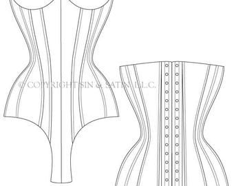 Corset Tutorial, Ball Mirror, Mirror Dress, Disco Ball Mirror, Authentic Corsets, Glitter Bodysuit, Bodysuit Pattern, Under Bust Corset, Corset Sewing Pattern