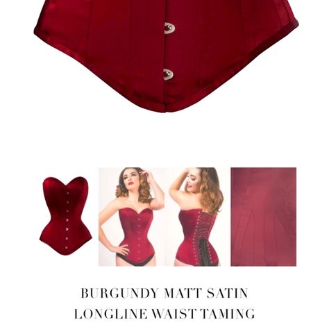 Corset story maroon corset, size 20 Maroon Corset, Overbust Corset, In The Closet, Cool Store, The Closet, Size 20, Festival, Outfit Inspo, Plus Fashion