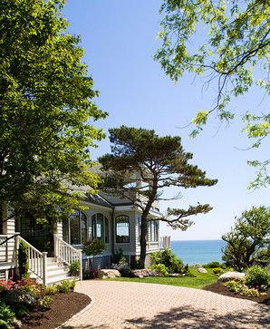 Seaside Cottage House By The Sea, Seaside Cottage, Traditional Exterior, House Exteriors, Beach Living, Cottage Design, Coastal Cottage, Ideas Pictures, Pretty House