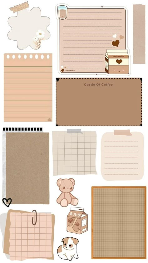 Tatuaje Hello Kitty, Vintage Paper Printable, Kraf Kertas, Penanda Buku, Samsung Notes, Note Writing Paper, Bullet Journal Design, Journal Design Ideas, Scrapbook Printing