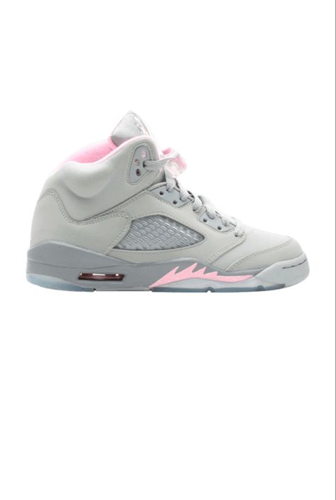 Pink And Grey Jordans, Pink And White Shoes, Jordan 4 Women, Pretty Sneakers, Trendy Shoes Sneakers, Nike Fashion Shoes, Jordan Shoes Girls, Pretty Shoes Sneakers, Kicks Shoes