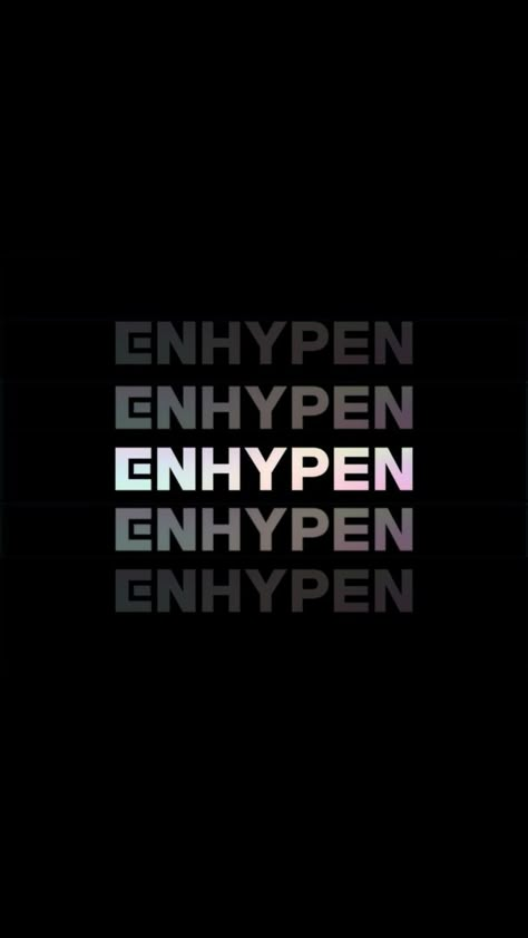 Enhypen Back Photocard Logo, Enhypen Logo Aesthetic, Enhypen Logo Wallpaper, Enhypen Black Wallpaper, Black Enhypen, Enhypen Room, Enhypen Heart, Enhypen Logo, Cool Kpop Wallpapers