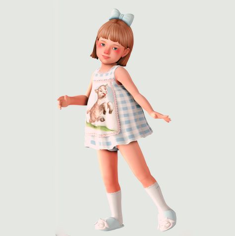 Toddler Cc Sims 4, Sims 4 Toddler Clothes, Toddler Summer Outfits, Sims Baby, Sims 4 Family, Sims 4 Cc Kids Clothing, Toddler Designer Clothes, Vintage Kids Clothes, Sims 4 Children