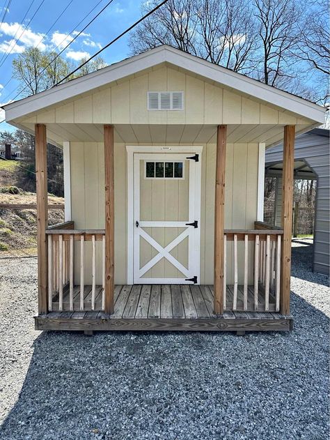 10X20 Brand New  Amish Built shed Shed To Tiny House, Porch, Tiny House, Shed, Brand New, Building