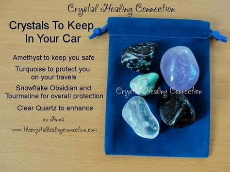 Crystals for car travel protection Oh My Goddess, Spiritual Crystals, Crystal Therapy, Crystal Healing Stones, Les Chakras, Crystal Magic, Crystal Meanings, Minerals And Gemstones, Rocks And Gems