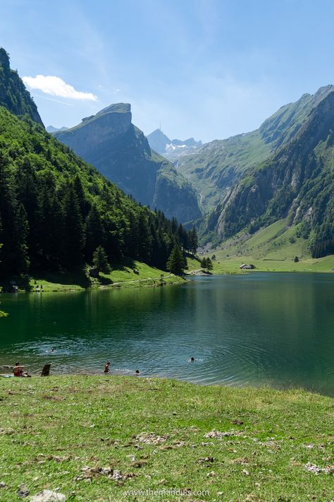 Seealpsee Hike in Appenzell Switzerland Hike Switzerland, Alps Switzerland, Switzerland Hiking, Switzerland Travel Guide, Switzerland Travel, Mountain Hiking, Hiking Tips, Travel Locations, Mountain Lake