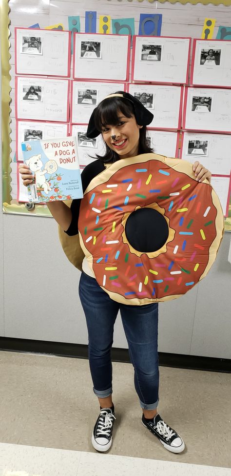 Doughnut Costume, Sprinkle Doughnut, Donut Costume, Laura Numeroff, Costume For Halloween, Teacher Outfits, Affiliate Links, Adult Costumes, A Dog