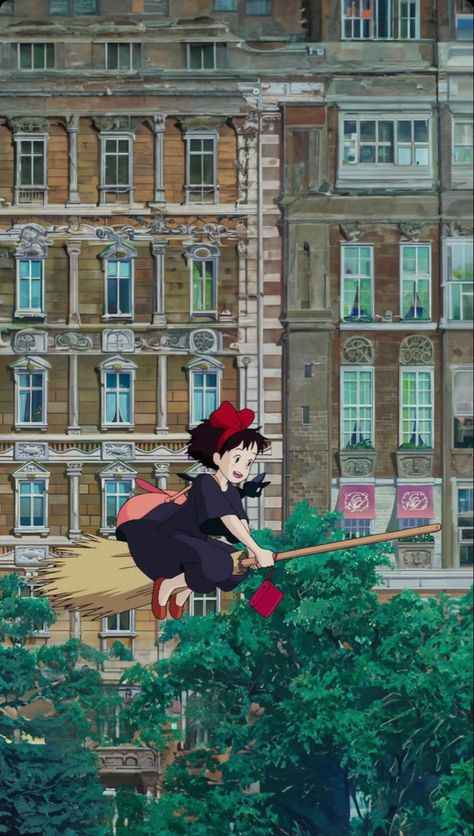 Personajes Studio Ghibli, Studio Ghibli Background, Studio Ghibli Characters, Kiki Delivery, Ghibli Artwork, Kiki's Delivery Service, Studio Ghibli Movies, Studio Ghibli Art, Ghibli Movies