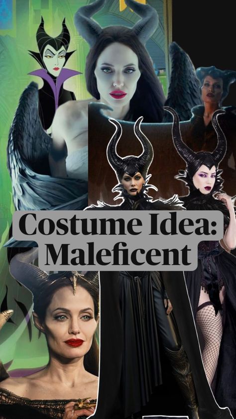 Dramatic body types are long and angular, so sleek, bold, and striking costumes like these will emphasize their naturally dramatic lines and sharp features. Sharp Features, Maleficent Costume, Halloween Costume Idea, Deep Winter, Maleficent, Body Types, Halloween Costume, Halloween Costumes, Sleek