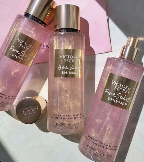 Shimmer Body Spray, Victoria Secret Perfume Body Spray, Perfume Victoria Secret, Profumo Victoria Secret, Victoria Secret Body Spray, Victoria's Secret Perfume, Alat Makeup, Pure Seduction, Beauty Rituals