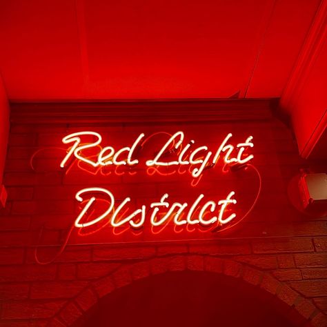 Red Light District, Amsterdam #amsterdam #redlight #netherlands #travel #traveltips #holiday Red Light District Party Theme, Red Aesthetic Calendar, Redlight District Aesthetic, Redlight District, Red Light District Aesthetic, Red Light District Art, Amsterdam Red Light District Aesthetic, Amsterdam Red Light, Amsterdam Sign