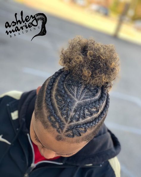 Bun Ideas, Braided Man Bun, Braid Styles For Men, Men Braids, Half Braid, Fresh Cuts, Braids For Boys, Instagram Man, Top Braid