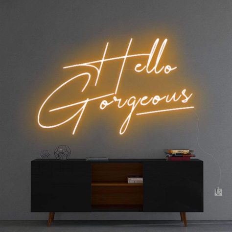 #NeonSigns #BrightIdeas #NeonSignNames #NeonInspiration #NeonRoom #RoomDecor Beauty Neon Sign, Neon Writing Signs, Spa Suite, Neon Signs Quotes, Neon Sign Art, Neon Quotes, Neon Wall Signs, Neon Sign Shop, Diy Accent Wall