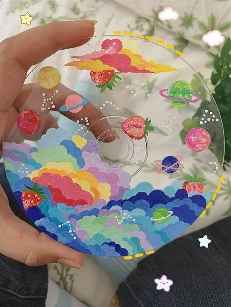 Cd Wall Art, Cd Wall, Cd Art, Fun Diy Crafts, Painting Art Projects, Diy Art Painting, Diy Canvas Art, Diy Canvas, Cute Crafts