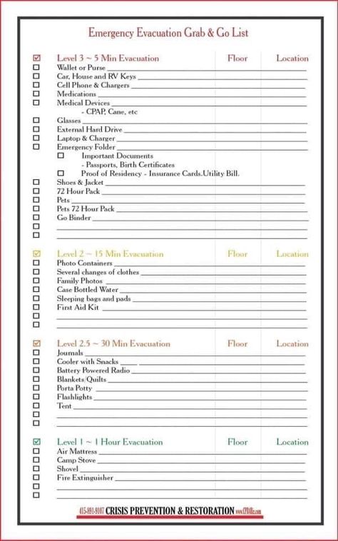 Evacuation Checklist, Emergency Supply List, Emergency Preparedness Binder, Emergency Checklist, 72 Hour Emergency Kit, Emergency Preparedness Plan, Family Emergency Binder, Survival Skills Emergency Preparedness, Emergency Preparedness Food