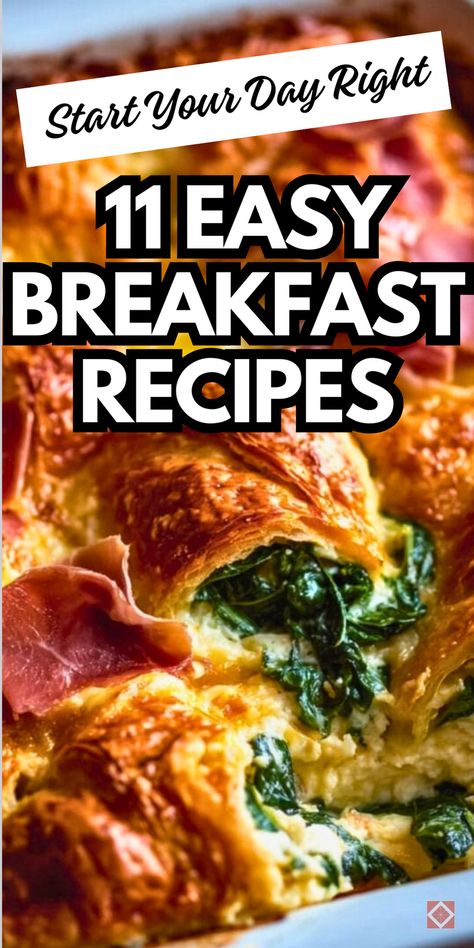 Whip up a perfect breakfast in minutes with these 11 easy recipes for breakfast bliss. This collection features quick and simple ideas for every morning mood, whether you’re craving sweet or savory. These recipes are time-saving and full of flavor. Pin this now for mornings made easy! Full Breakfast Ideas, Sunday Morning Breakfast Ideas, Simple Breakfast Ideas Healthy, Quick Brunch Ideas, Sunday Breakfast Ideas, Breakfast Meal Recipes, Simple Brunch Recipes, Unique Breakfast Ideas, Good Breakfast Ideas